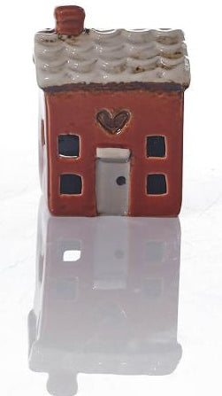 Cottage stoneware mini houses