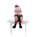 Plush Mrs Claus shelf sitter