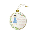 Fairytale nutcracker ceramic ‘daughter’ bauble