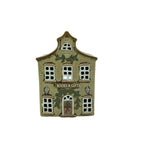 Christmas market stoneware books & gifts shop tealight house