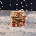 Christmas market stoneware sweet shop Tealight house