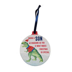 Roarsome ceramic ‘Son’ bauble