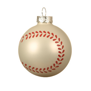 Sports ball glass baubles (6 Styles)