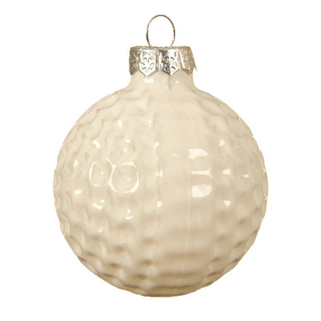 Sports ball glass baubles (6 Styles)