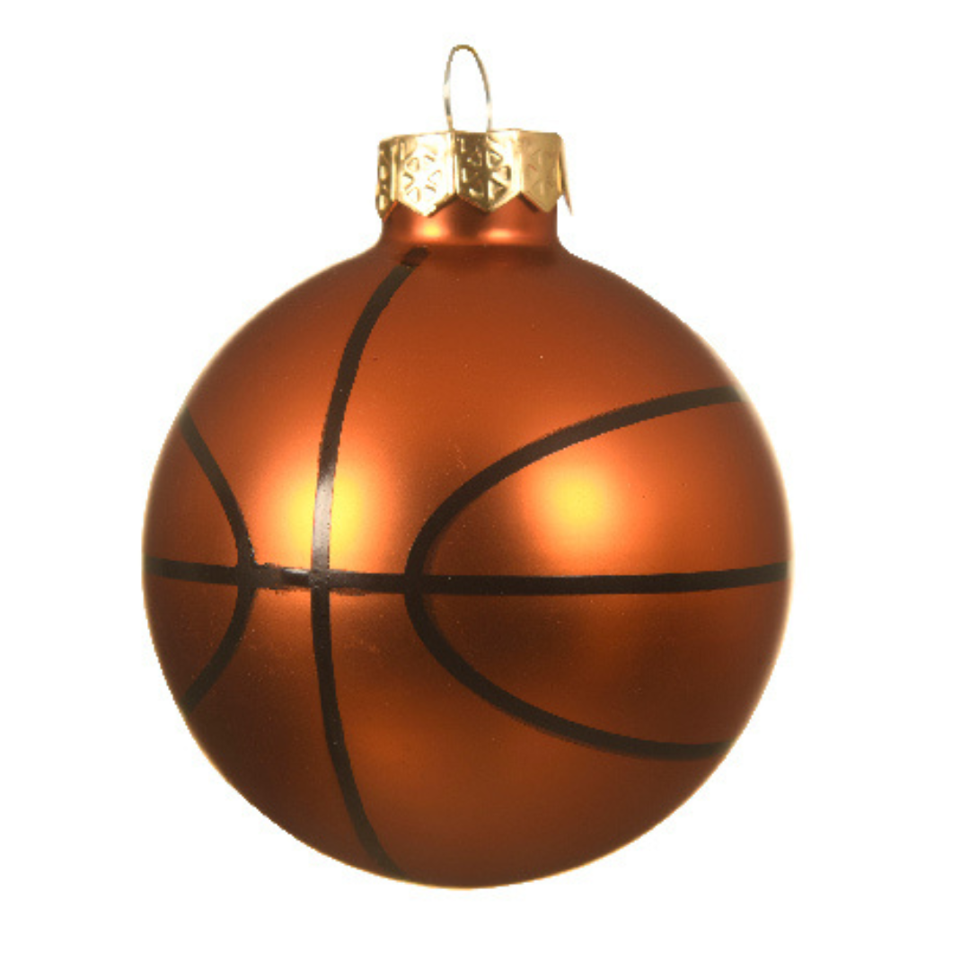 Sports ball glass baubles (6 Styles)