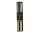Ivory real wax dinner candles (Pack of 2)