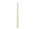 Ivory real wax dinner candles (Pack of 2)