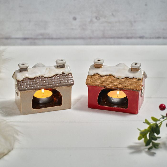 Holly cottage mini tealight houses