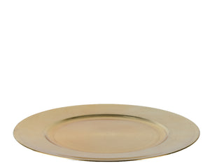 Elegant gold charger plate