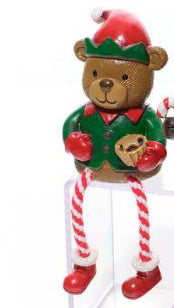Santa’s magical feast shelf sitters