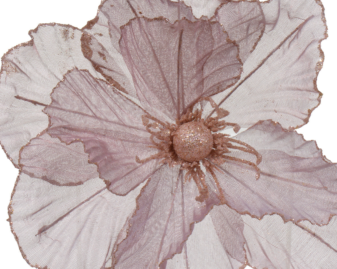 Poppy flower clips