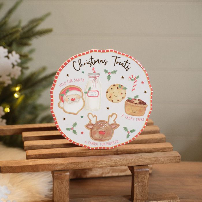 Christmas Eve treats for Santa trivet