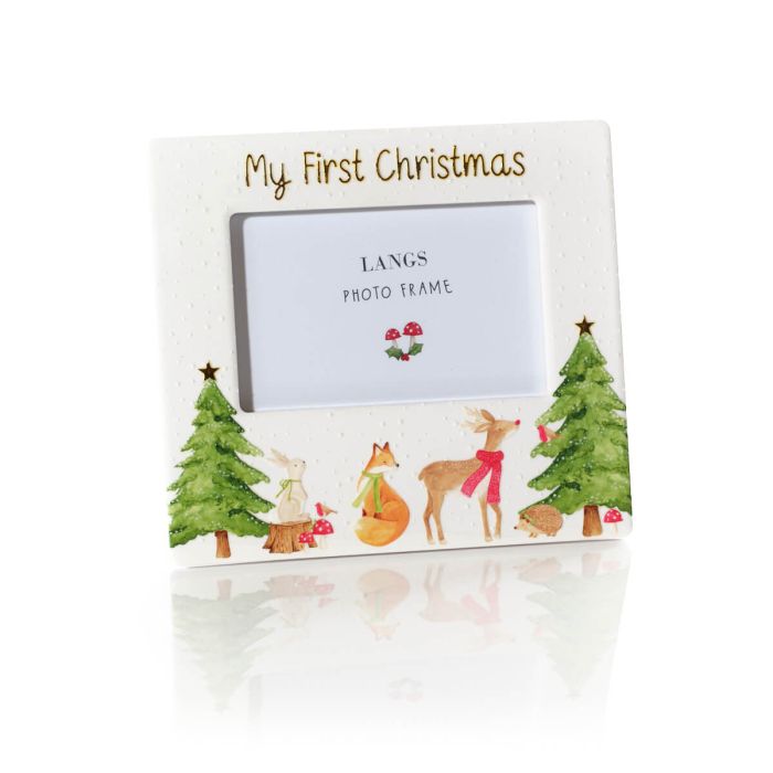 My first Christmas photo frame
