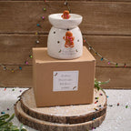 Gingerbread kissed wax melt burner gift box set