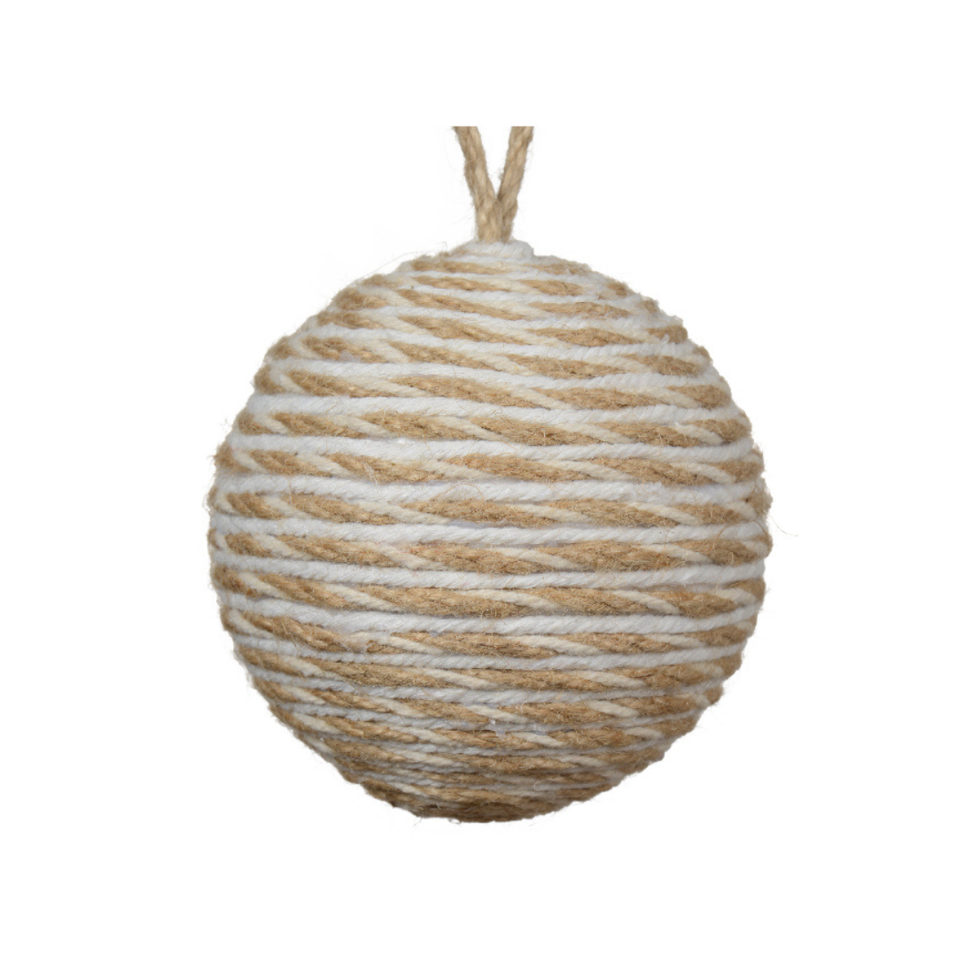 Natural rope hanging bauble (2 Styles)