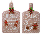 Christmas baking iron chopping board decoration (2 Styles)