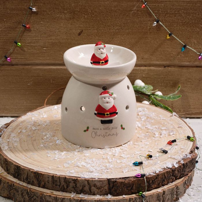 Santa ceramic wax melt burner