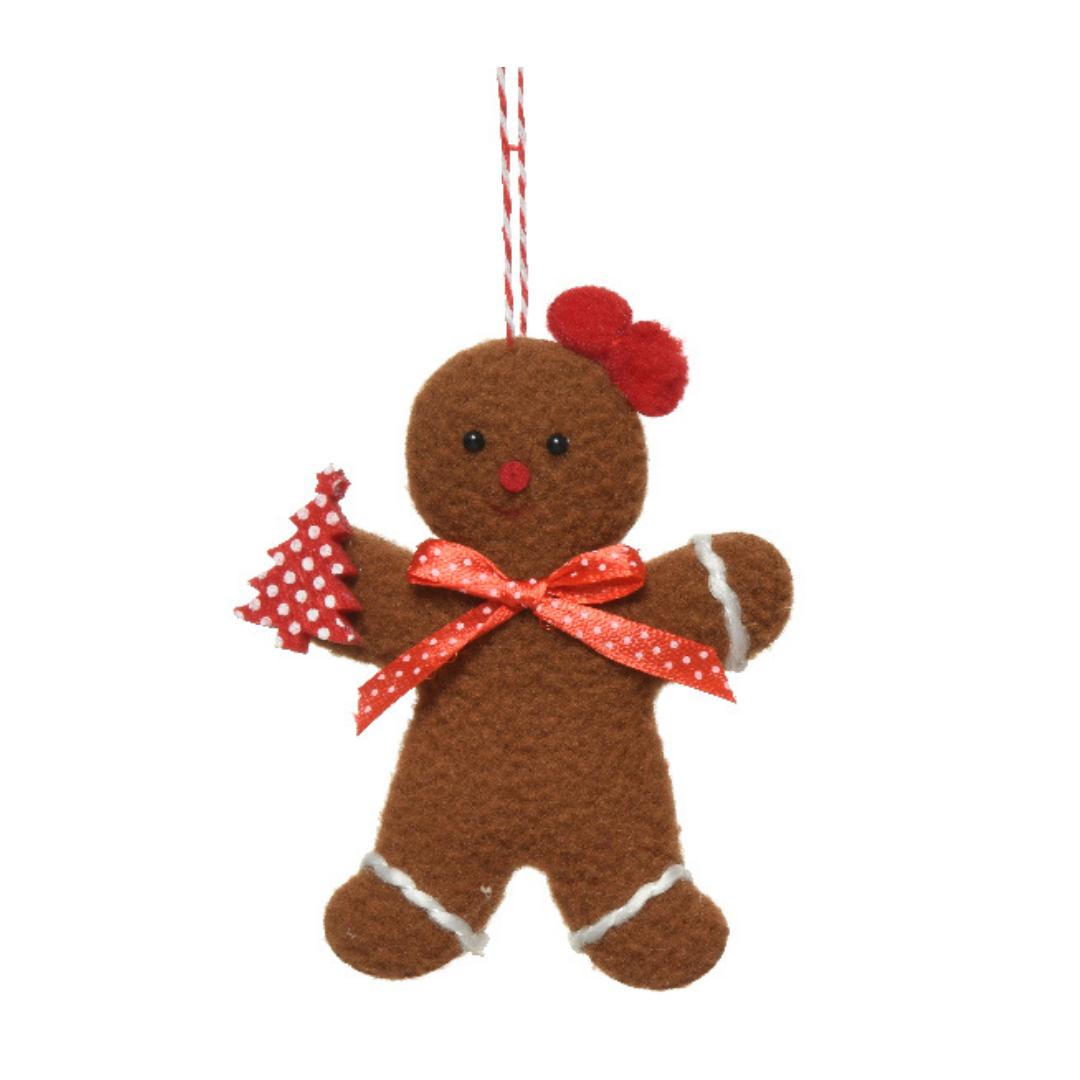 Baker gingerbread hanging dec characters (4 Styles)