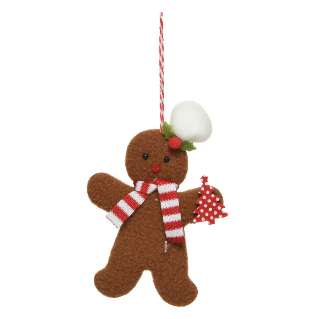 Baker gingerbread hanging dec characters (4 Styles)