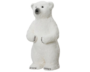 Artificial standing polar bear