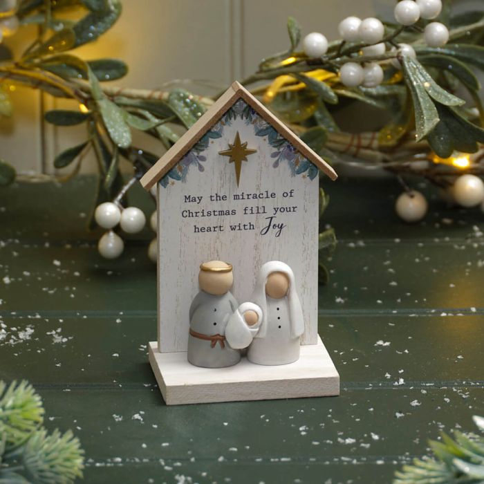 Miracle of Christmas Nativity scene