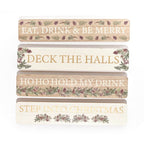 Evergreen printed chunked long wood plaques