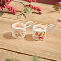 Robin stoneware tealight holder