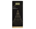 Green honeycomb free-standing paper Christmas tree dec (60cmH)
