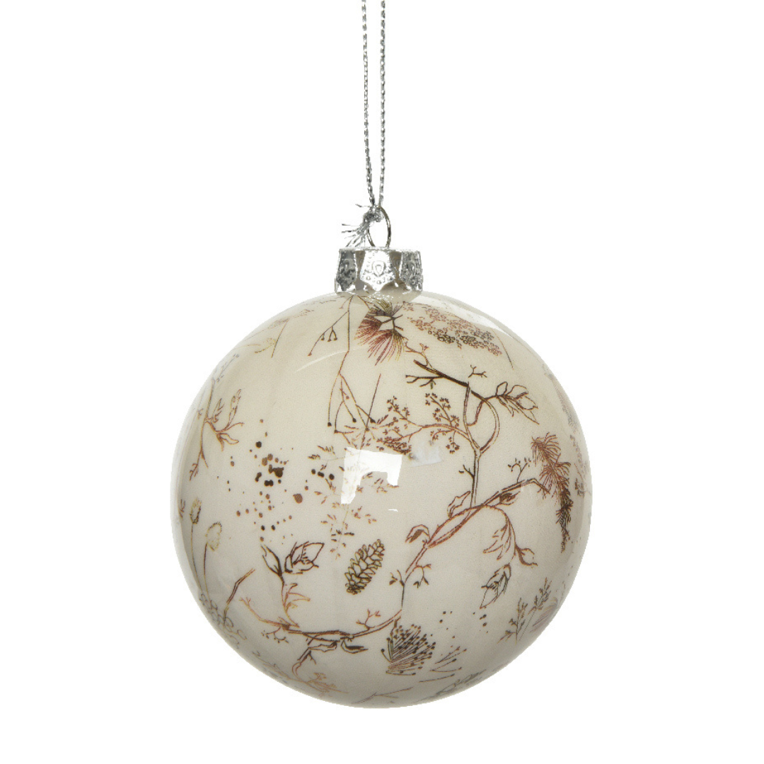 Woodland shatterproof bauble (2 Styles)