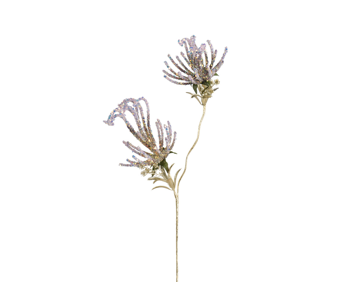 Glitter & spangle thistle stem
