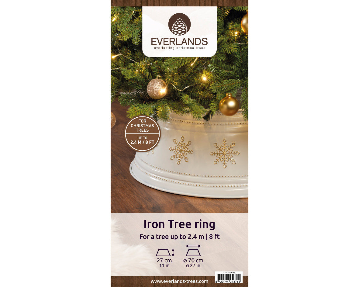 Antique gold tree ring - Large