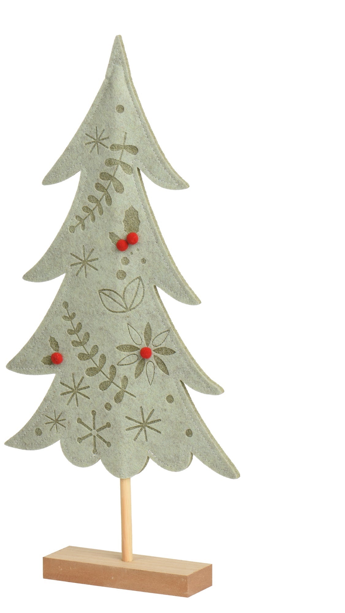 Felt mini Christmas tree (58cmH)