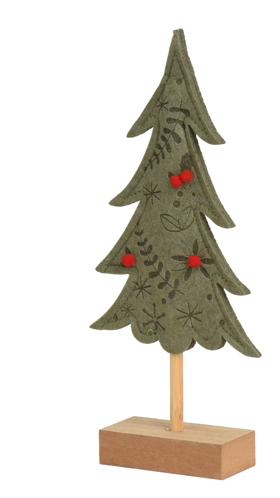 Felt mini Christmas tree (25cmH)