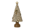 Green & glitter Christmas tree ornament (23cmH)