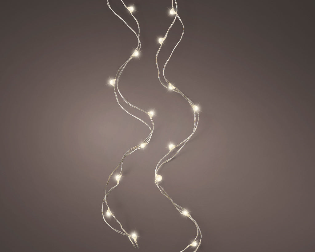 Micro LED string lights (100 LED warm white lights)