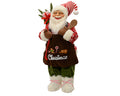 Baking Santa with wooden spoon (60cmH)