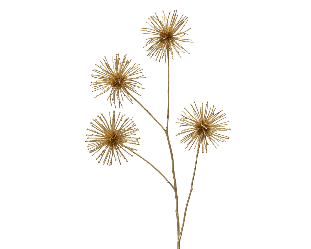 Spray thistle on stem plastic
