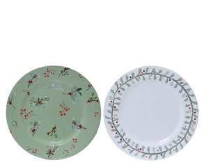 Contemporary festive charger plates (2 Styles)