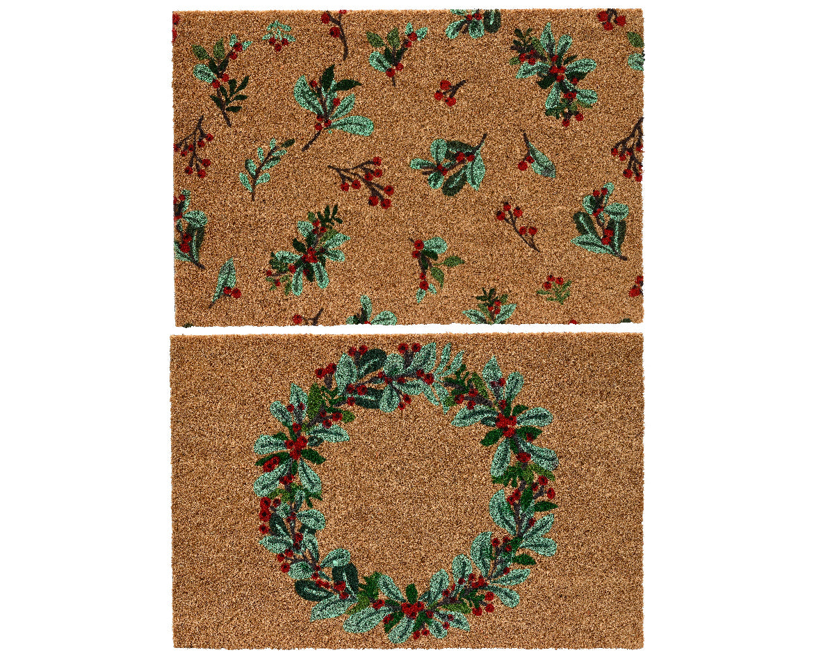 Festive front door mat (2 Styles)