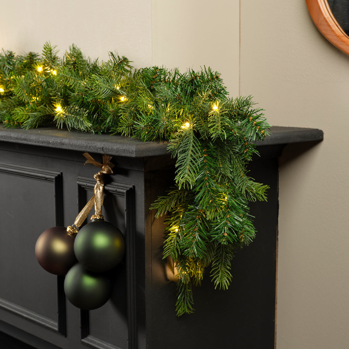 Grandis micro LED 9ft garland