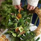 Potpourri with pinecones and orange slices