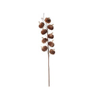 Brown velvet pumpkin stem