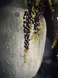 Tall rustic vase