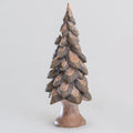 Rustic wooden Christmas tree ornament (35cm)