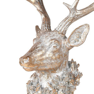 Reindeer head on stand