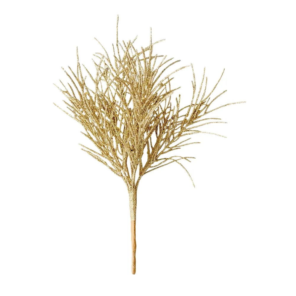 Gold glitter twiggy pick bunch