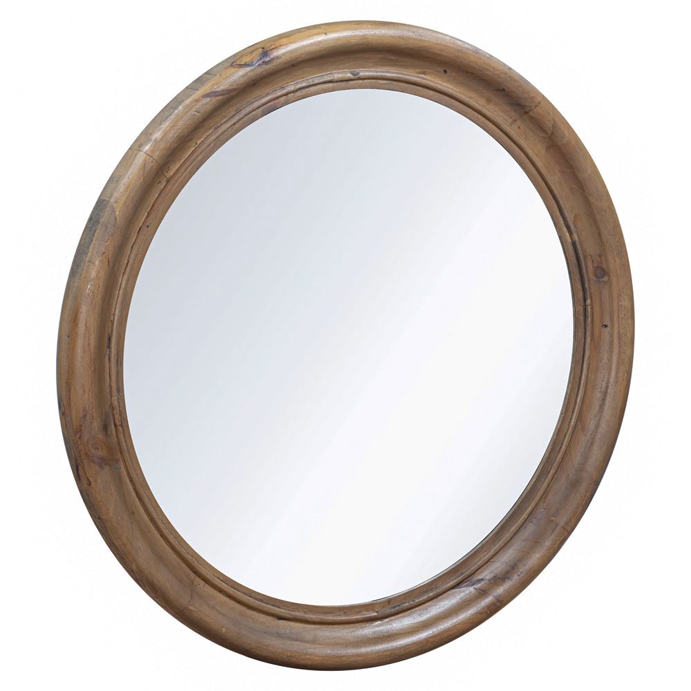 Donard wooden wall mirror 90cm