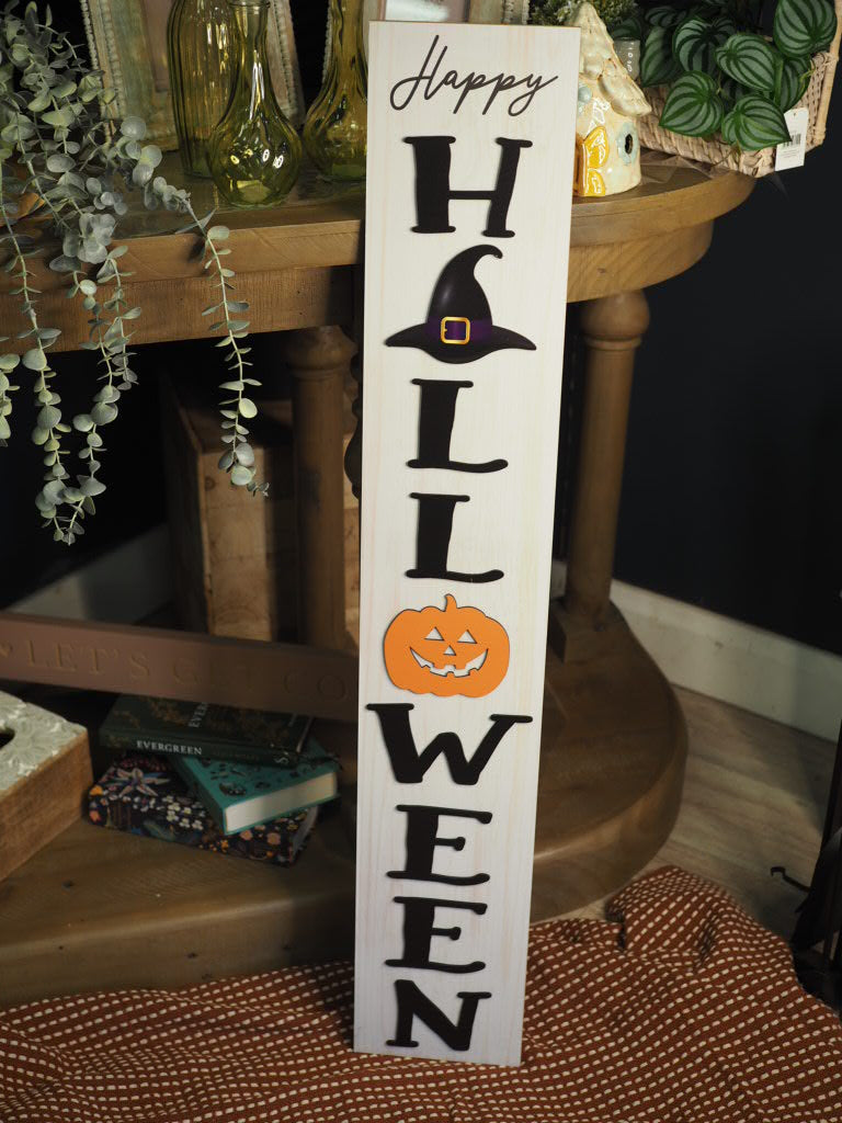 Happy halloween sign