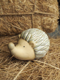 Ceramic hedgehog ornament