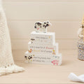 Mini farm wood stacking block